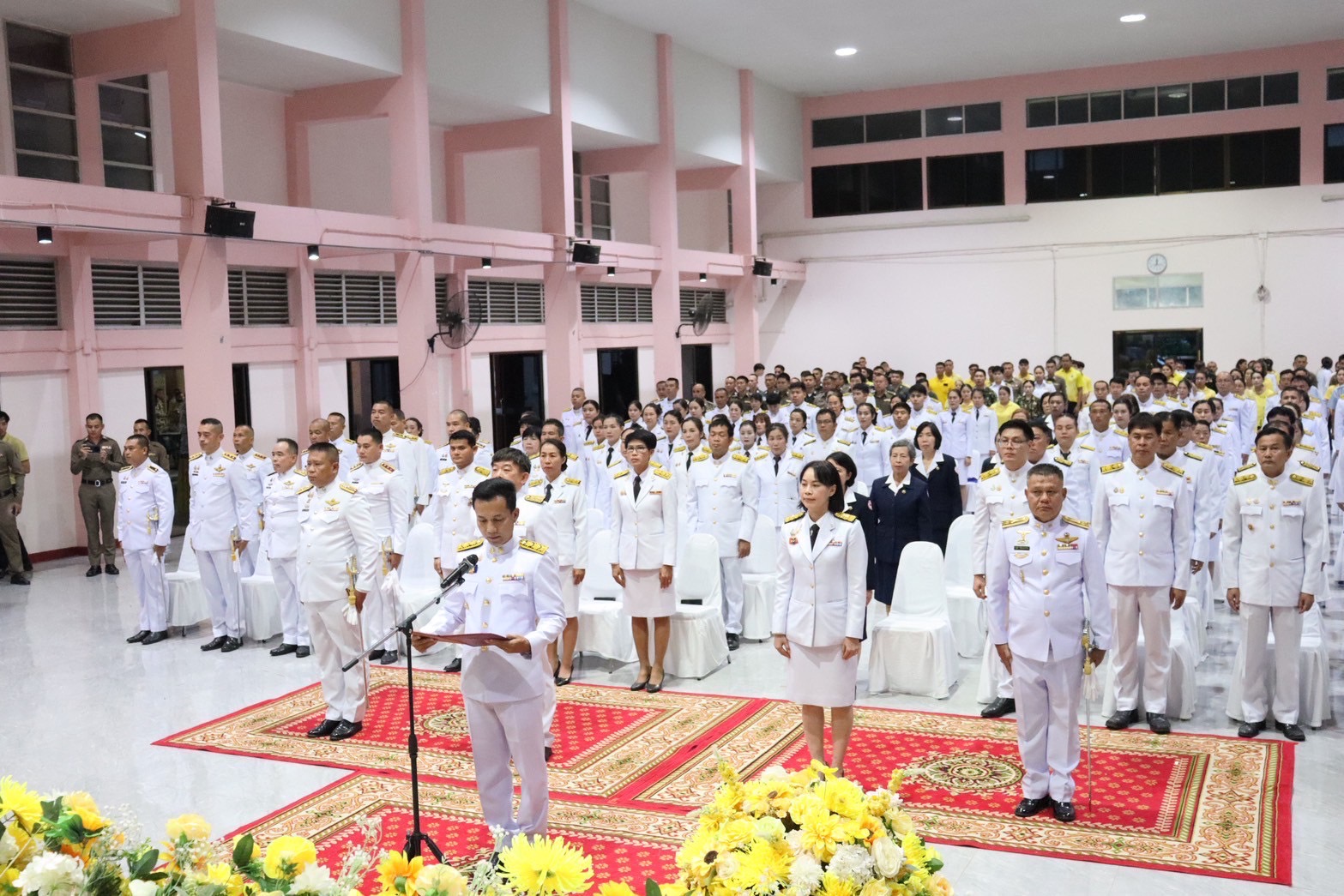 สำนักงานพัฒนาชุมชนอำเภอแม่สะเรียงร่วมกิจกรรมเฉลิมพระเกียรติวันเฉลิมพระเกียรติพระบาทสมเด็จพระเจ้าอยู่หัว เนื่องในโอกาสวันเฉลิมพระชนมพรรษา 28 กรกฎาคม พ.ศ. 2568